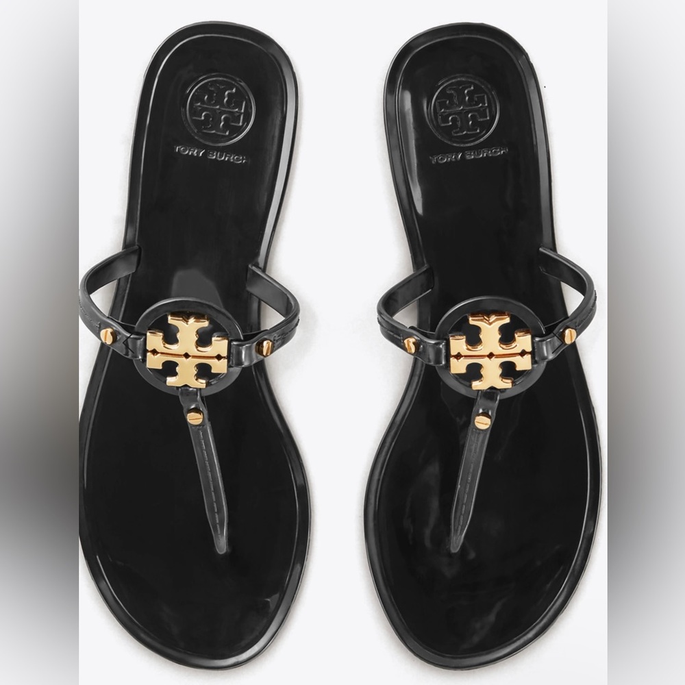 Tory Burch jelly sandal.